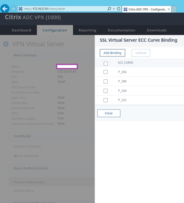 Securing Citrix ADC (formerly known as NetScaler VPX) to score A+ ...