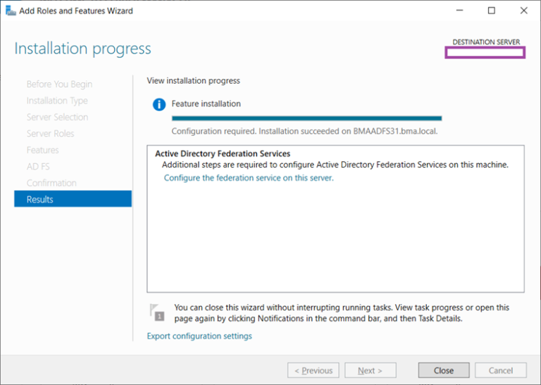 Deploy Redundant ADFS Farm on Windows Server 2019