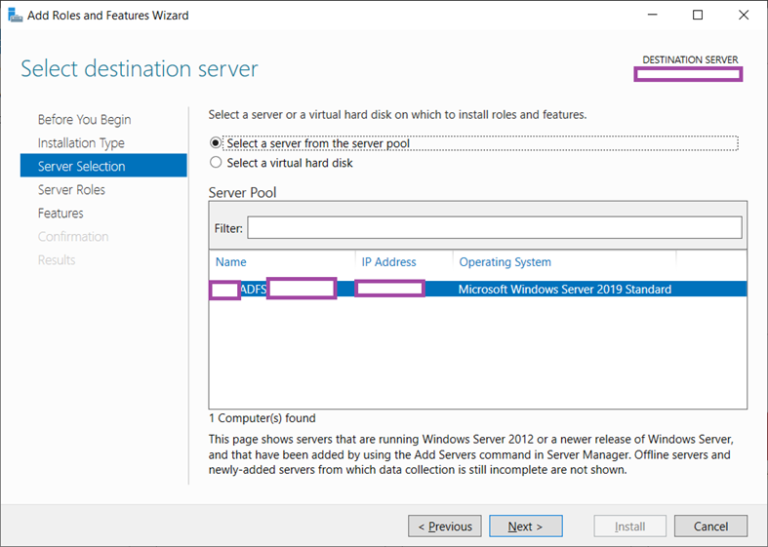 Deploy Redundant ADFS Farm on Windows Server 2019