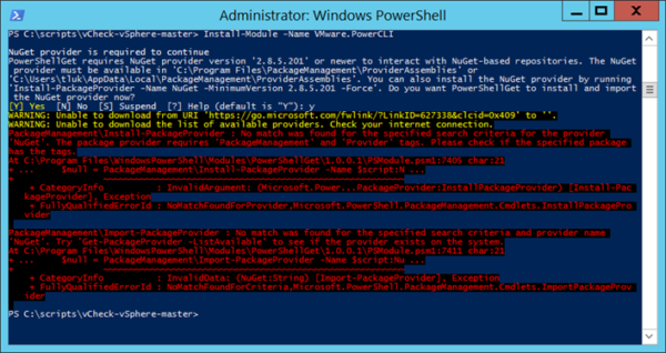 How to Install VMware PowerCLI for PowerShell