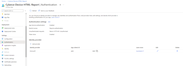 Securing Azure Function App to require authentication and granting ...