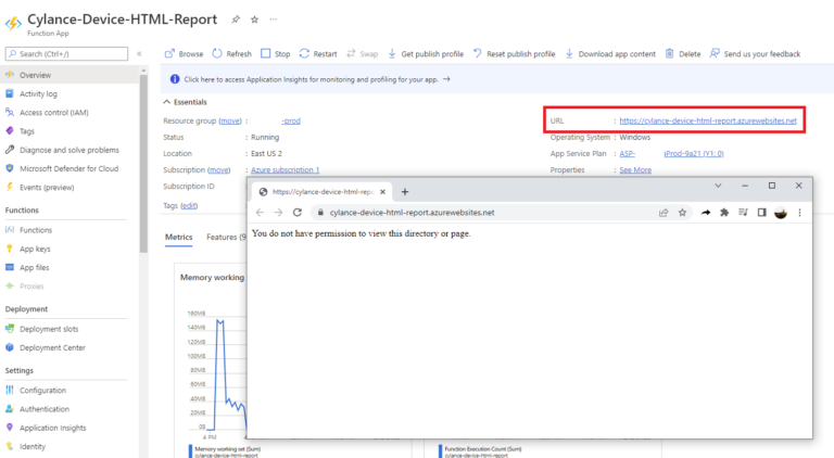 Securing Azure Function App to require authentication and granting ...
