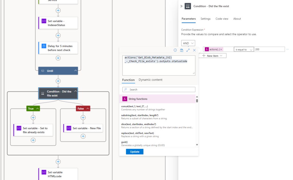 Configure Logic App to Run Azure AI Search Indexer for RAG
